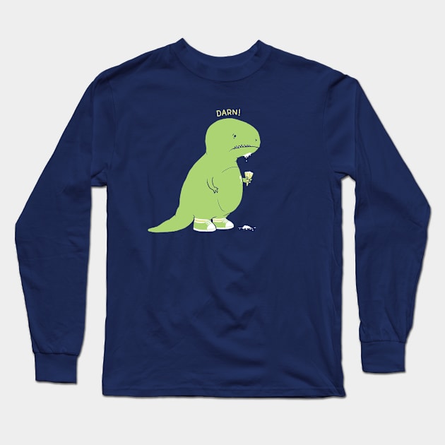 Darn Long Sleeve T-Shirt by pigboom